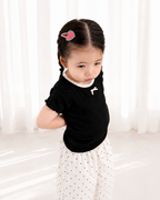 Little Bow Rib Top