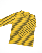Stripe Mock Neck Top