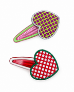 Check Heart Snap Clip