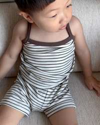 Mint Choc Stripe Set