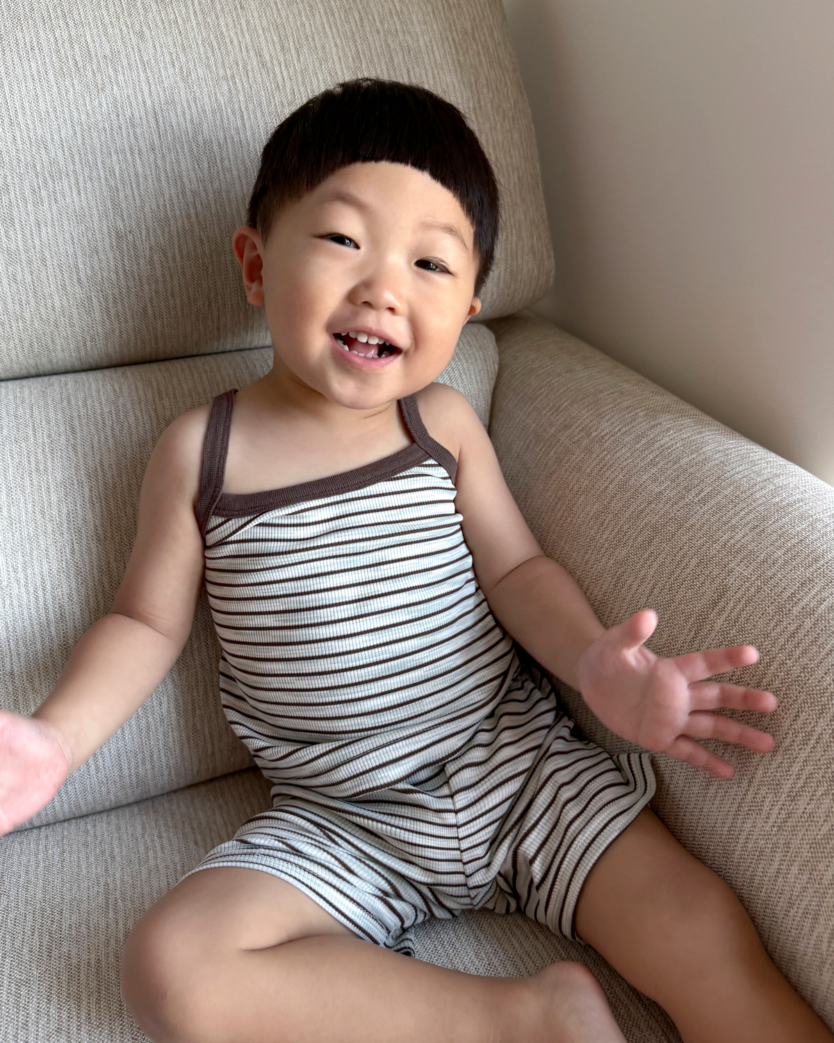 Mint Choc Stripe Set