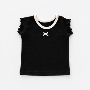 Little Bow Rib Top