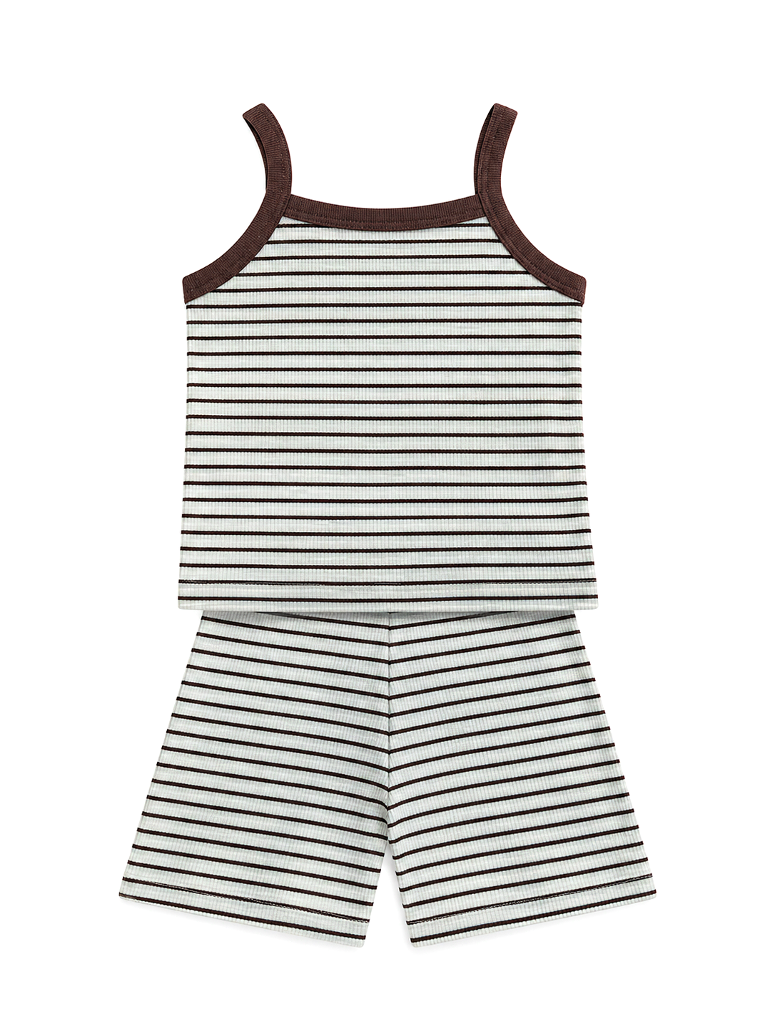 Mint Choc Stripe Set