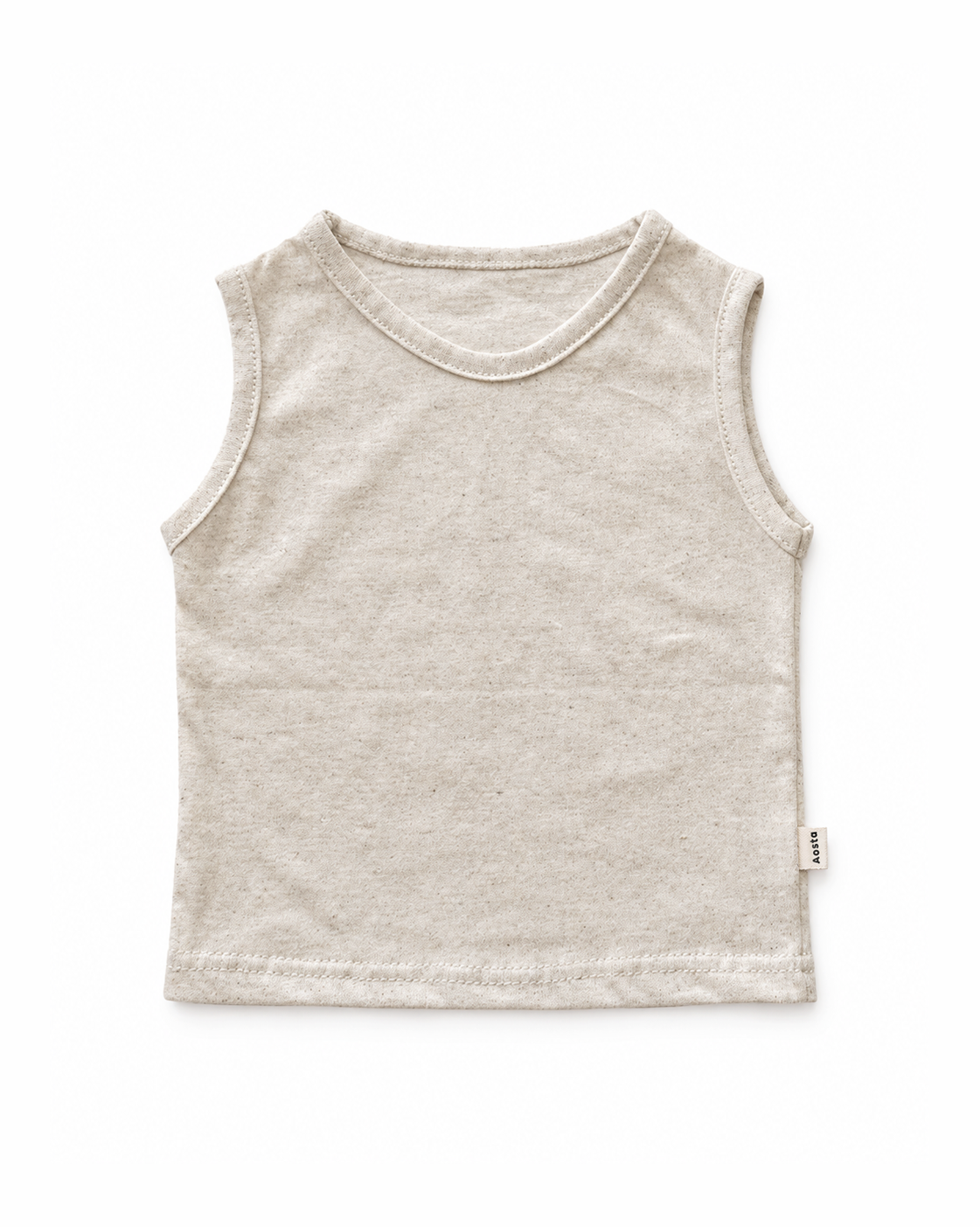 Oatmeal Linen Top