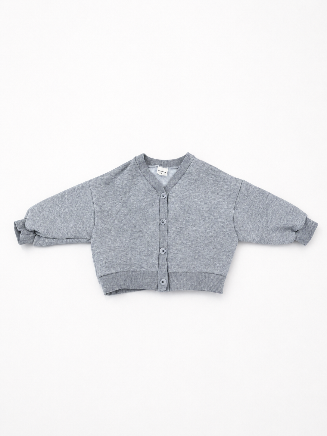Oversized Sweat Cardigan