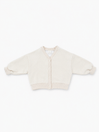 Oversized Sweat Cardigan