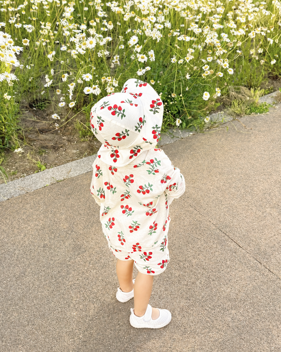 Raspberry Bucket hat