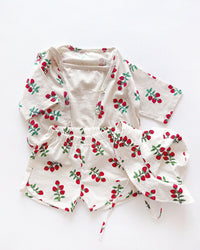 Raspberry Linen Cardigan