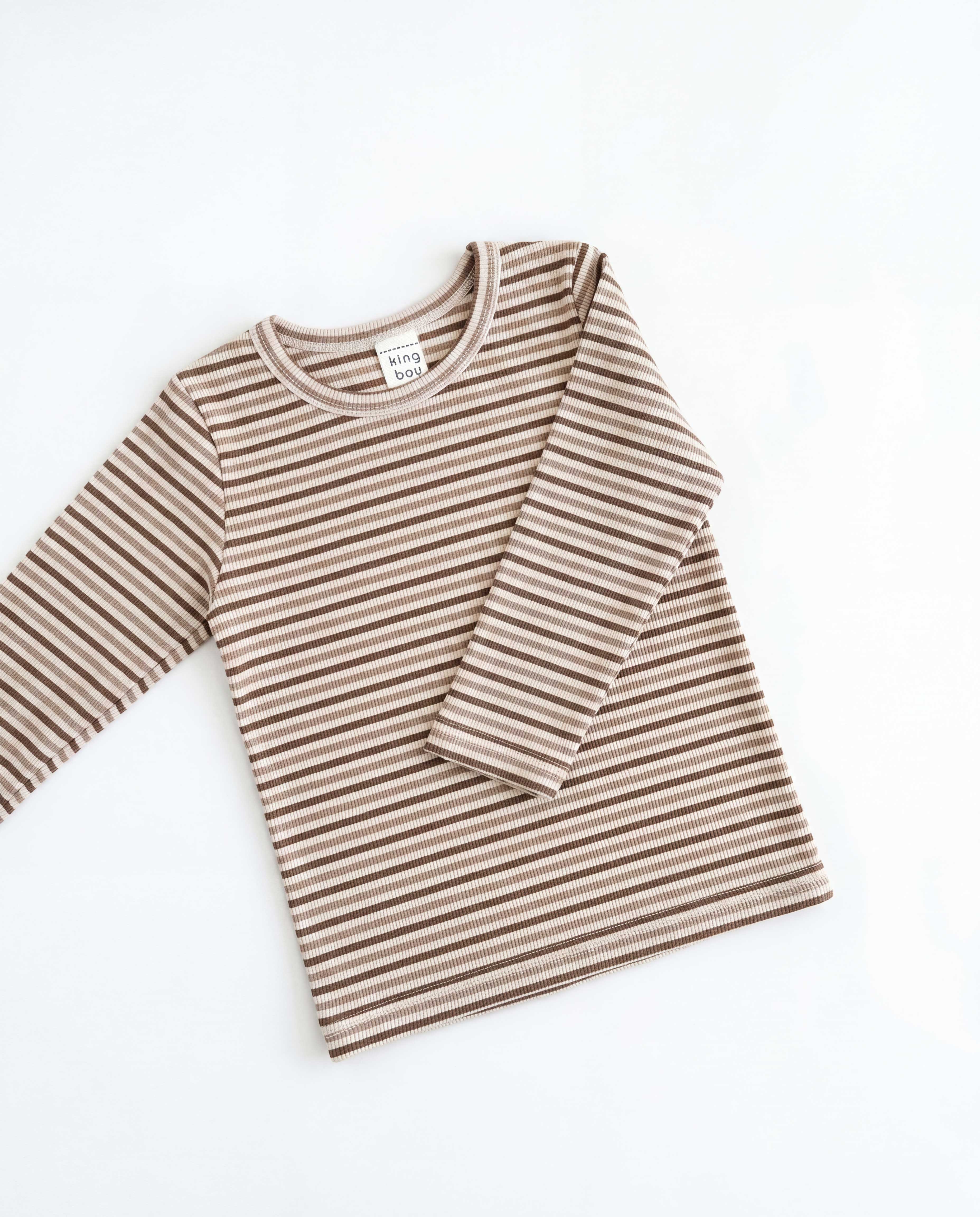 Ribbed Stripe Top